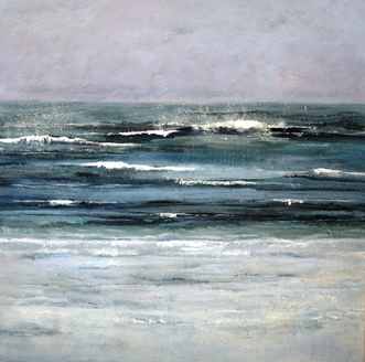 Fonkelnieuw schilderijen zee en strand ME-17